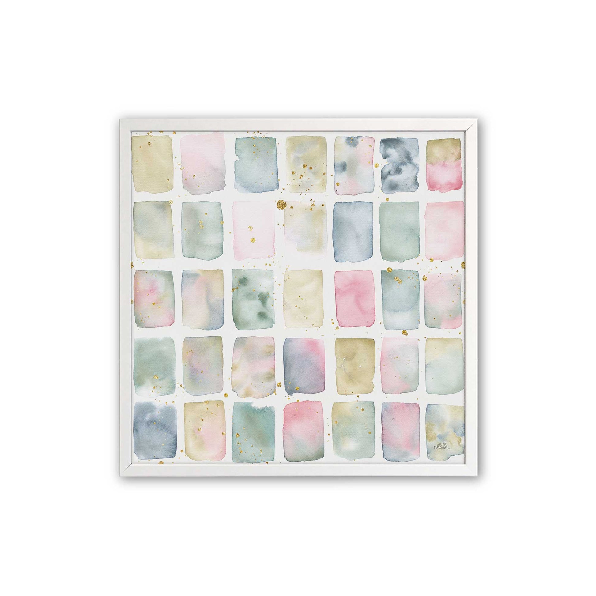 [Color:Opaque White], Picture of art in a Opaque White frame