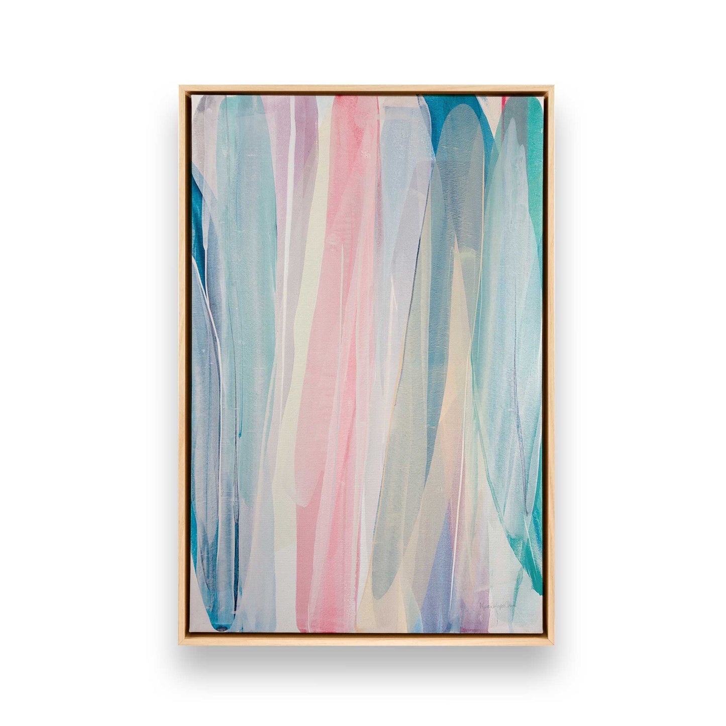 [Color:American Maple], Picture of art in a American Maple frame