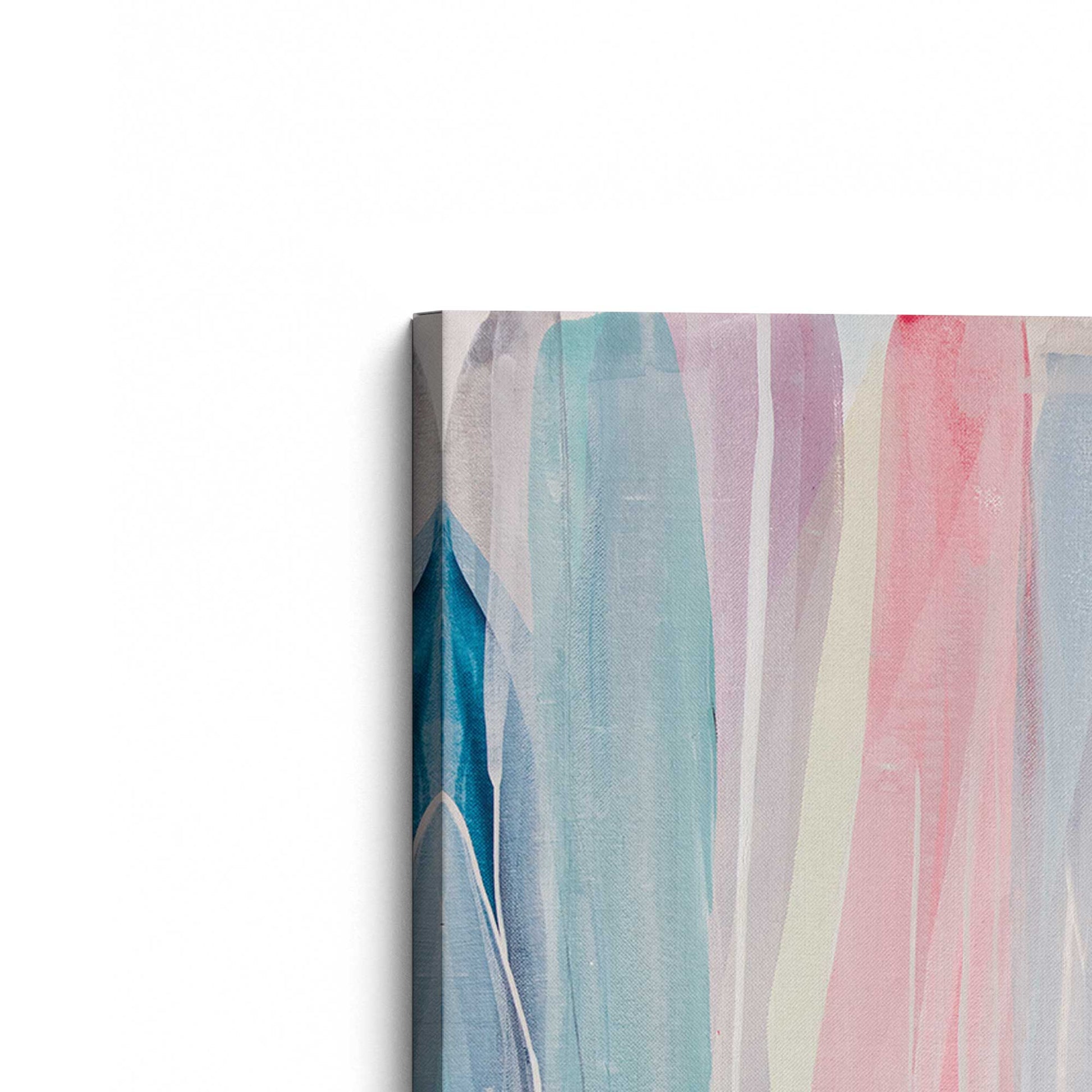 [Color:Stretched Canvas], Picture of the corner of the art