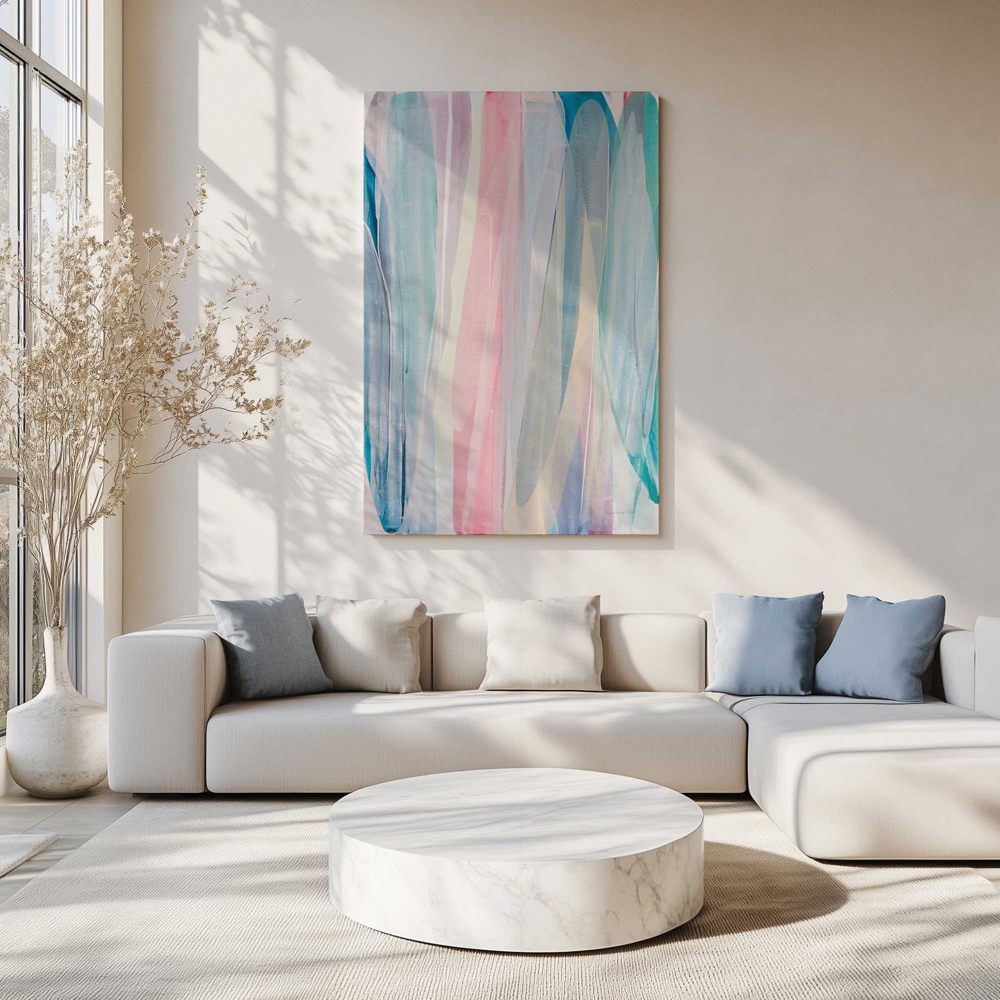 Picture of art in a room