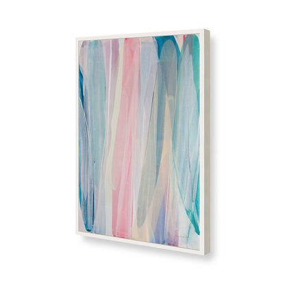 [Color:Opaque White], Picture of art in a Opaque White frame of the corner