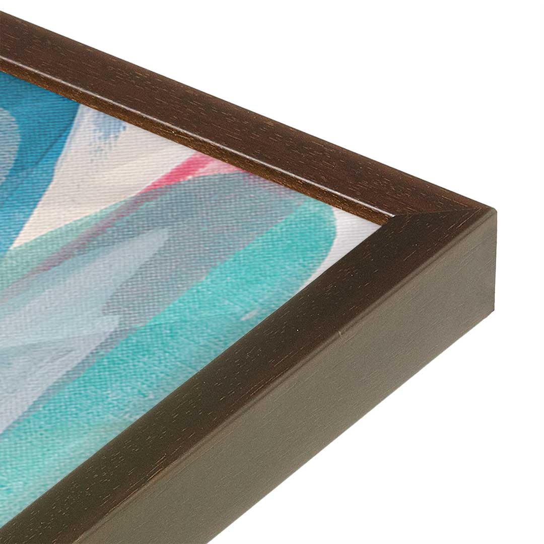 [Color:Belvinder Brown], Picture of art in a Belvinder Brown frame at an angle