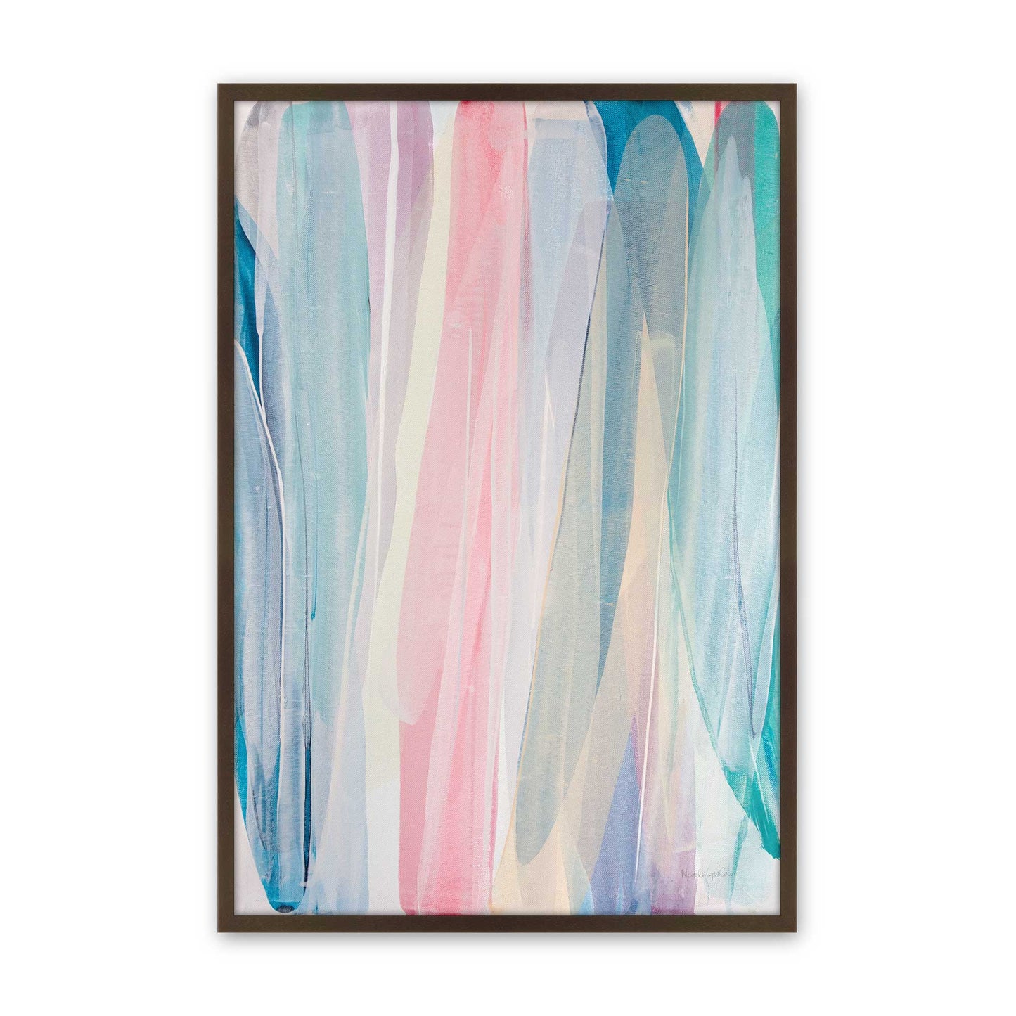[Color:Belvinder Brown], Picture of art in a Belvinder Brown frame