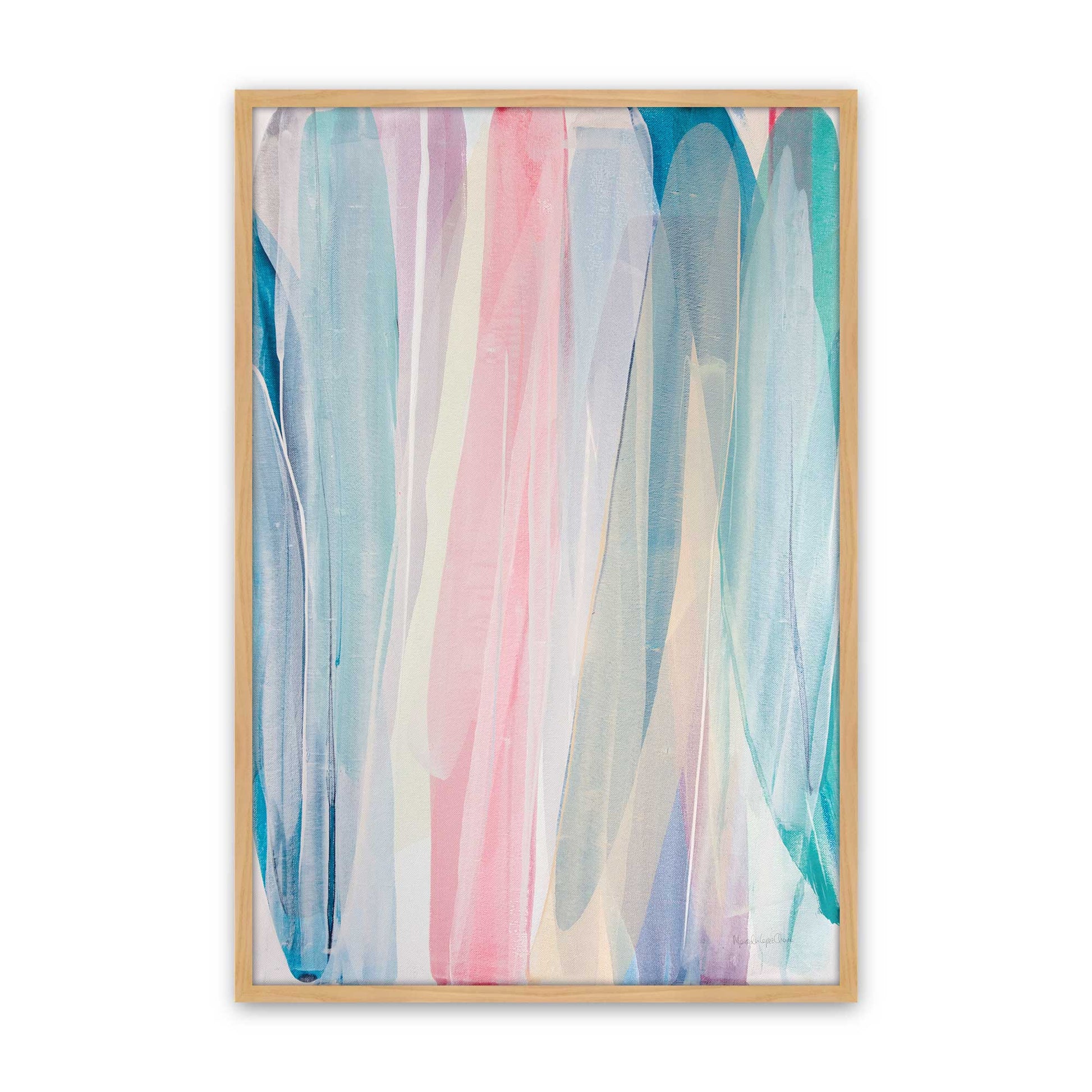 [Color:American Maple], Picture of art in a American Maple frame
