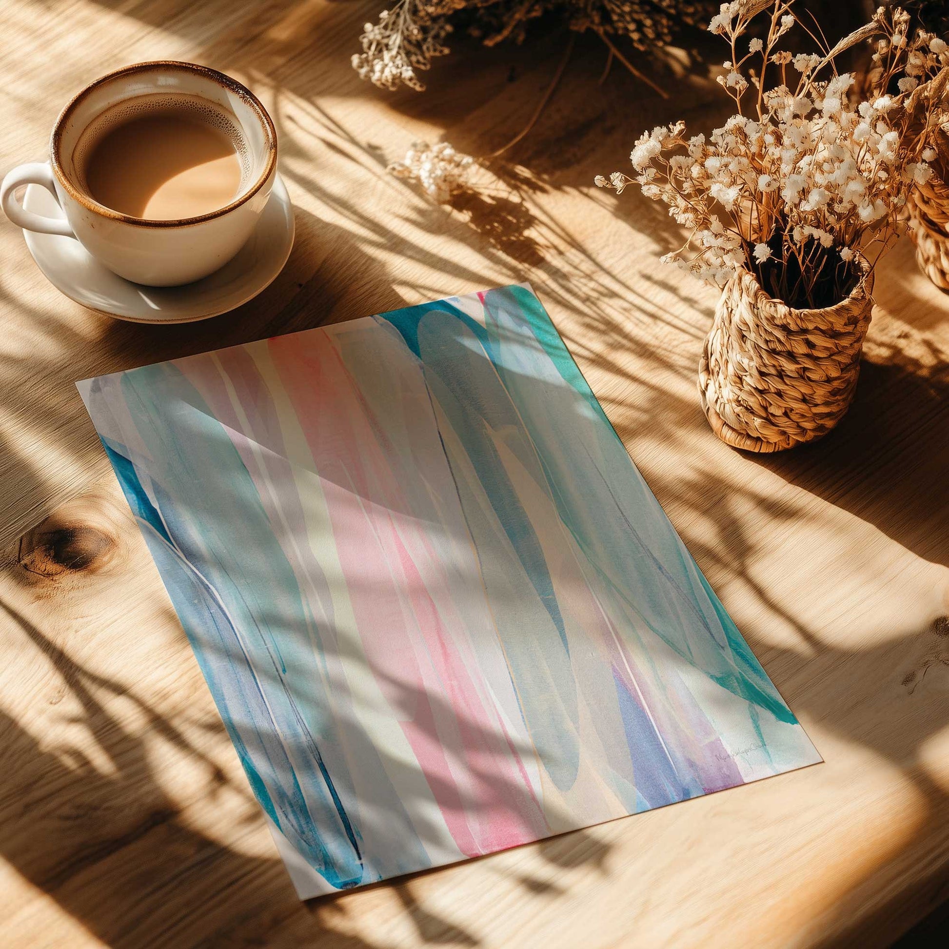 [Color:Rolled Print], Picture of close up of art