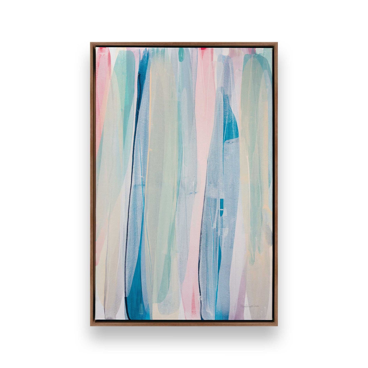[Color:Walnut], Picture of art in a Walnut frame