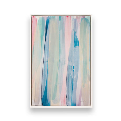 [Color:Opaque White], Picture of art in a White frame