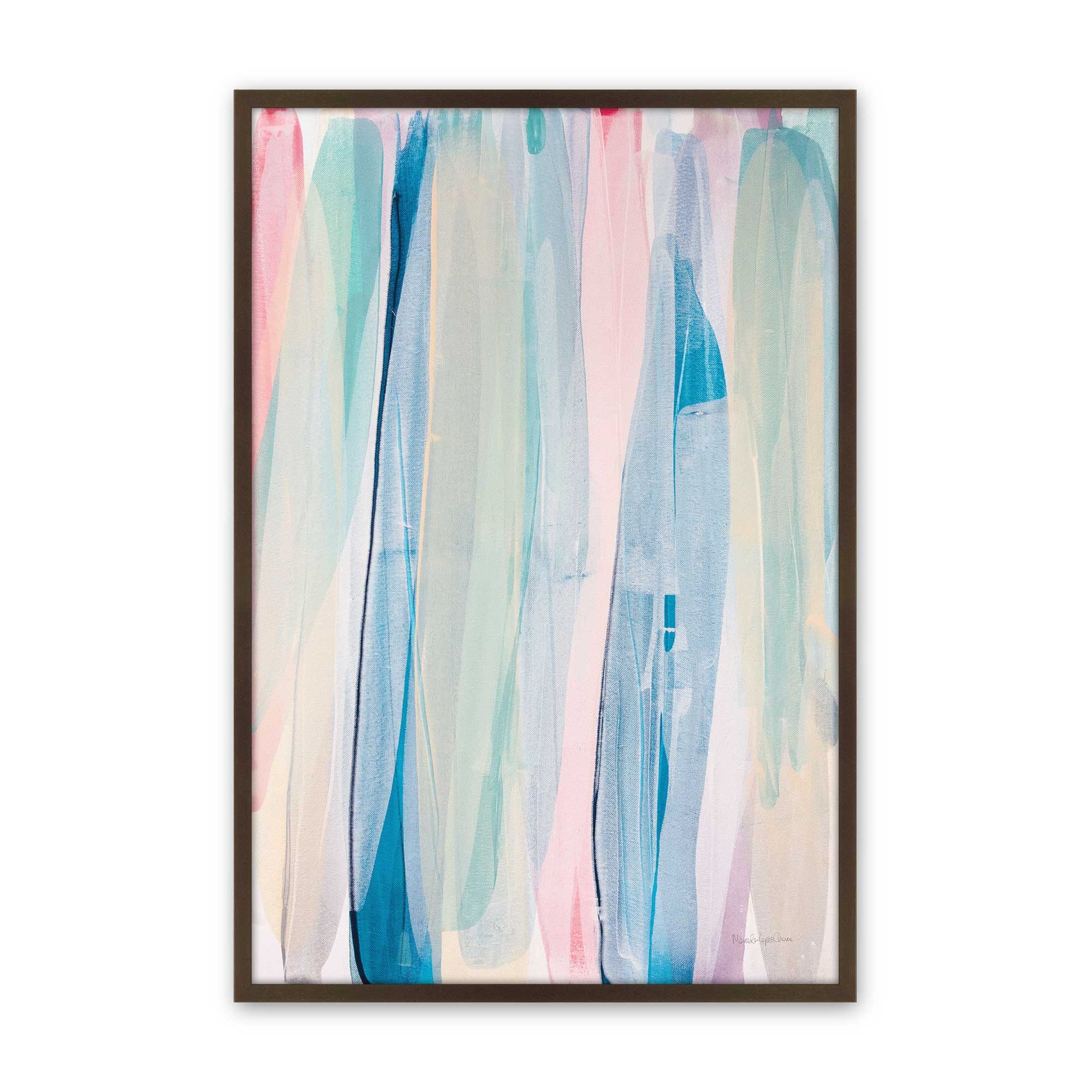 [Color:Brown], Picture of art in a Brown frame