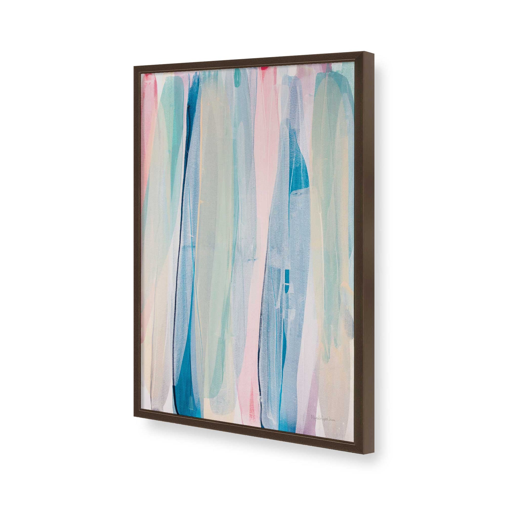 [Color:Belvinder Brown], Picture of art in a Belvinder Brown frame of the corner