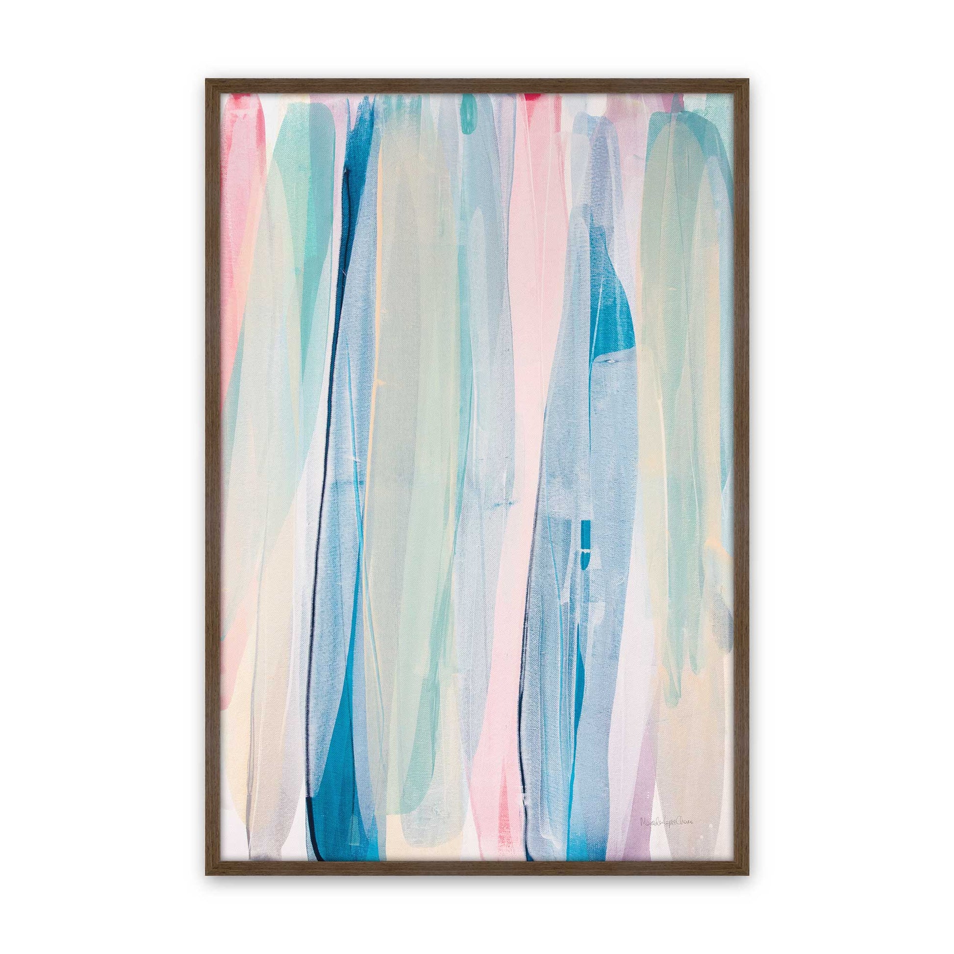 [Color:Walnut], Picture of art in a Walnut frame