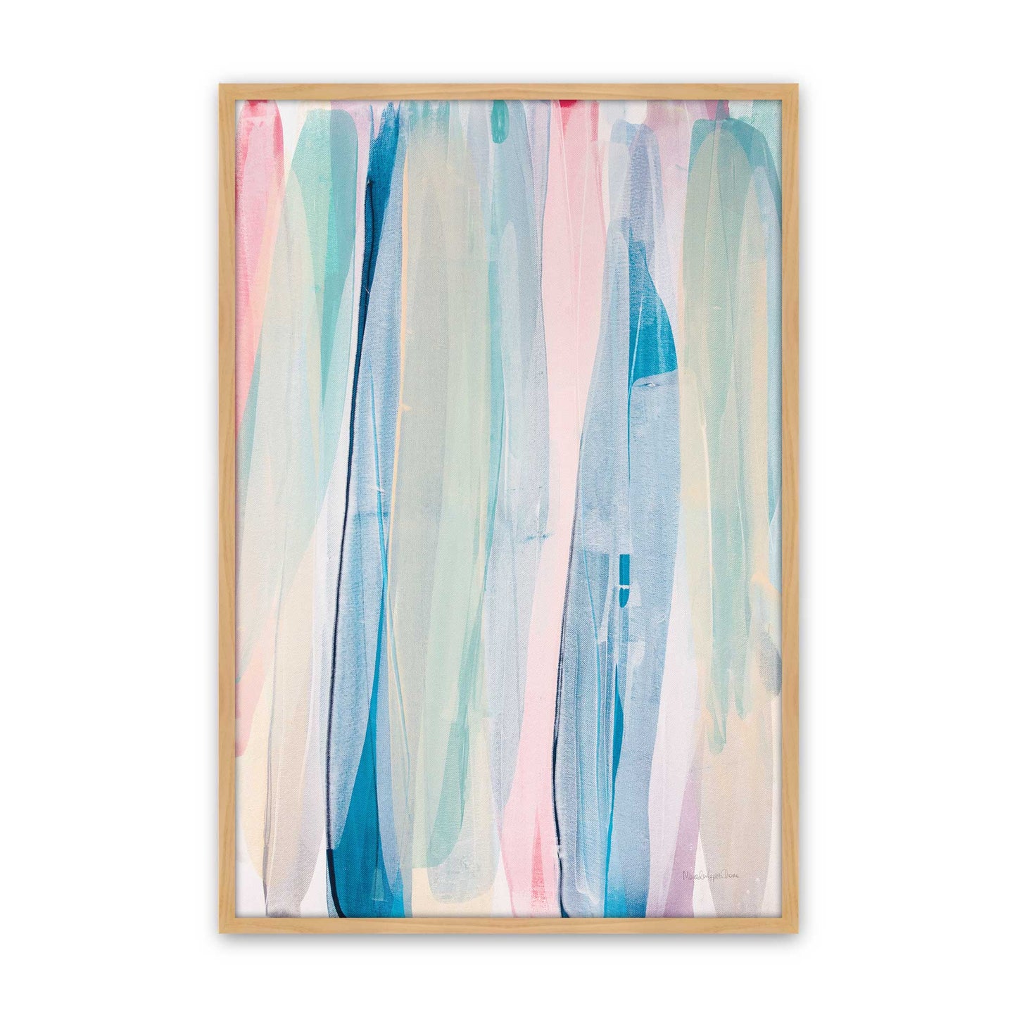 [Color:American Maple], Picture of art in a American Maple frame