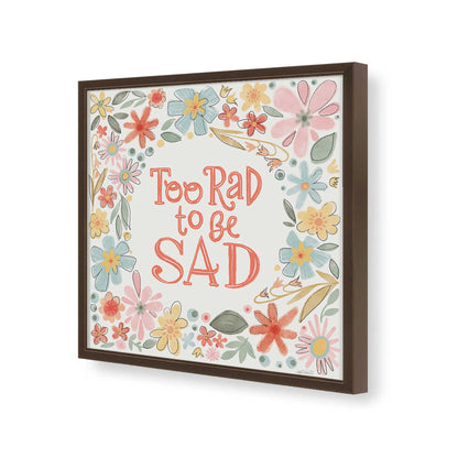 [Color:Espresso], Picture of art in a Espresso frame of the corner