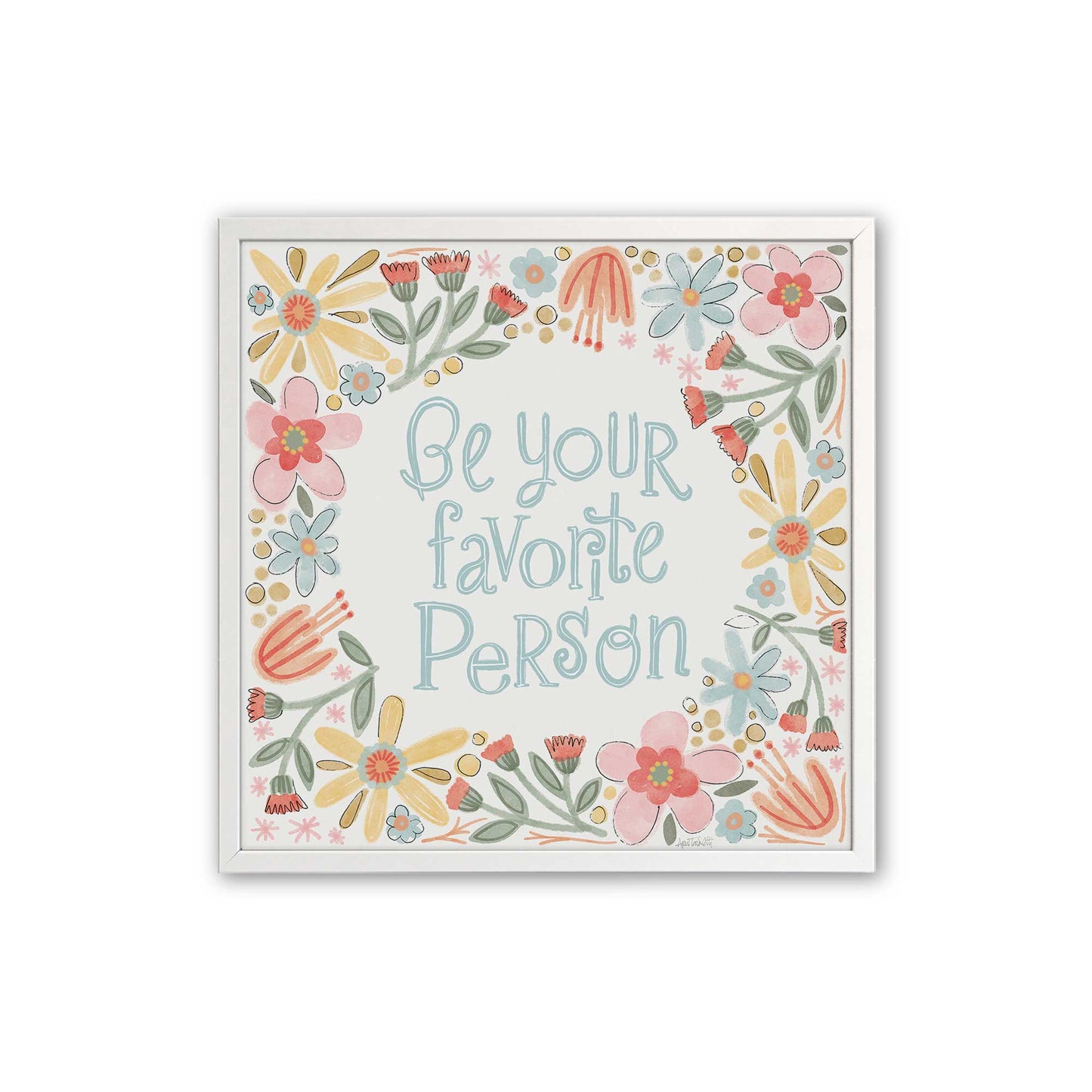 [Color:Opaque White], Picture of art in a Opaque White frame
