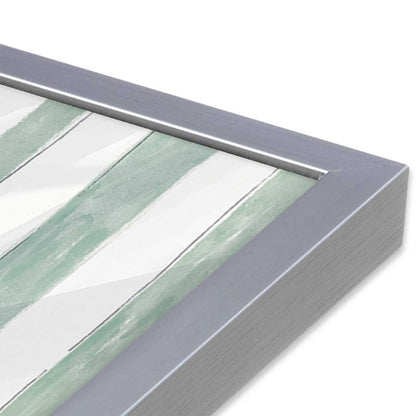 [Color:Polished Chrome], Picture of art in a Polished Chrome frame at an angle