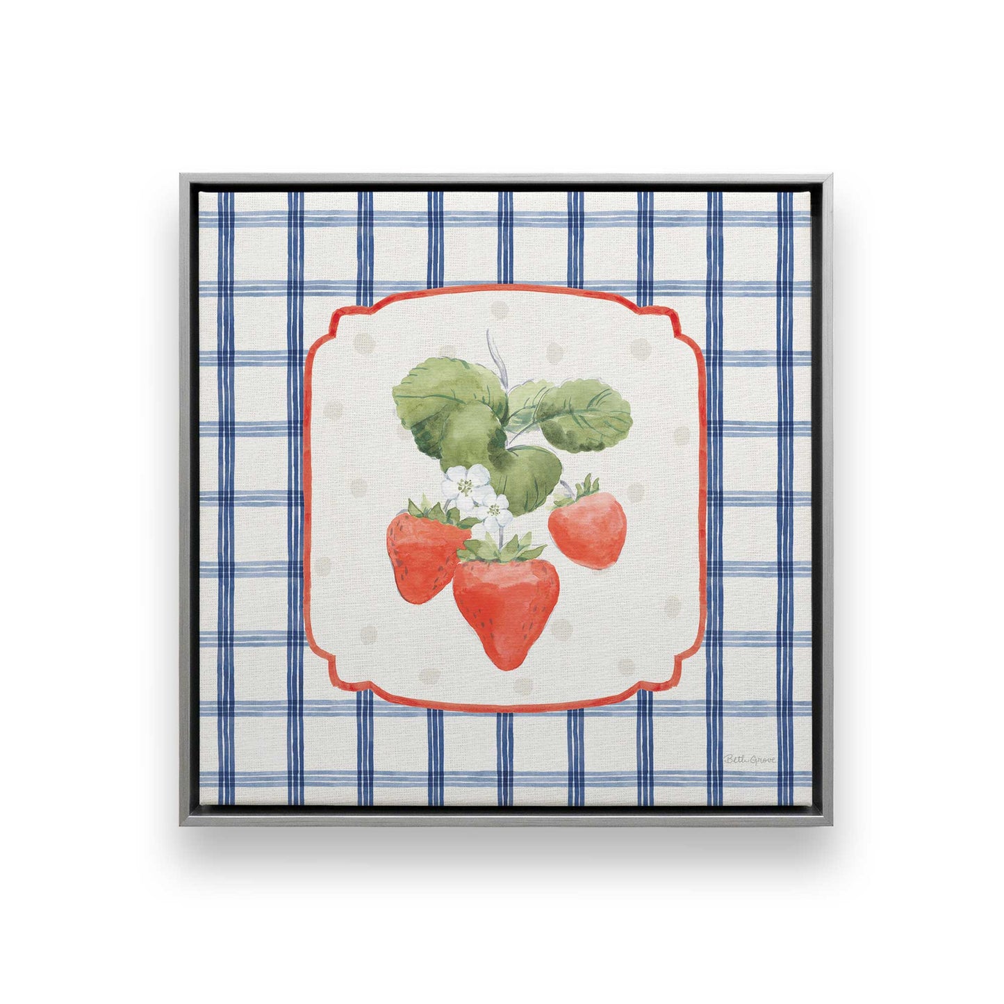 [Color:Polished Chrome], Picture of art in a Polished Chrome frame