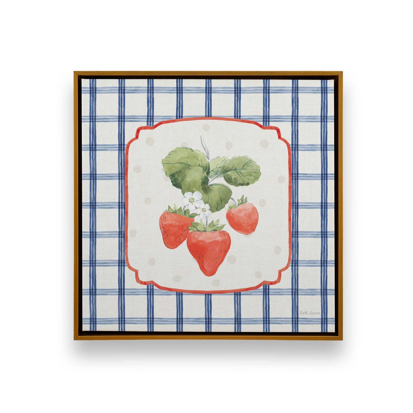 [Color:Polished Gold], Picture of art in a Polished Gold frame