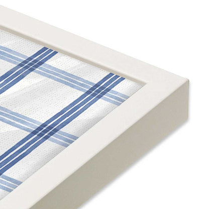 [Color:Opaque White], Picture of art in a Opaque White frame at an angle