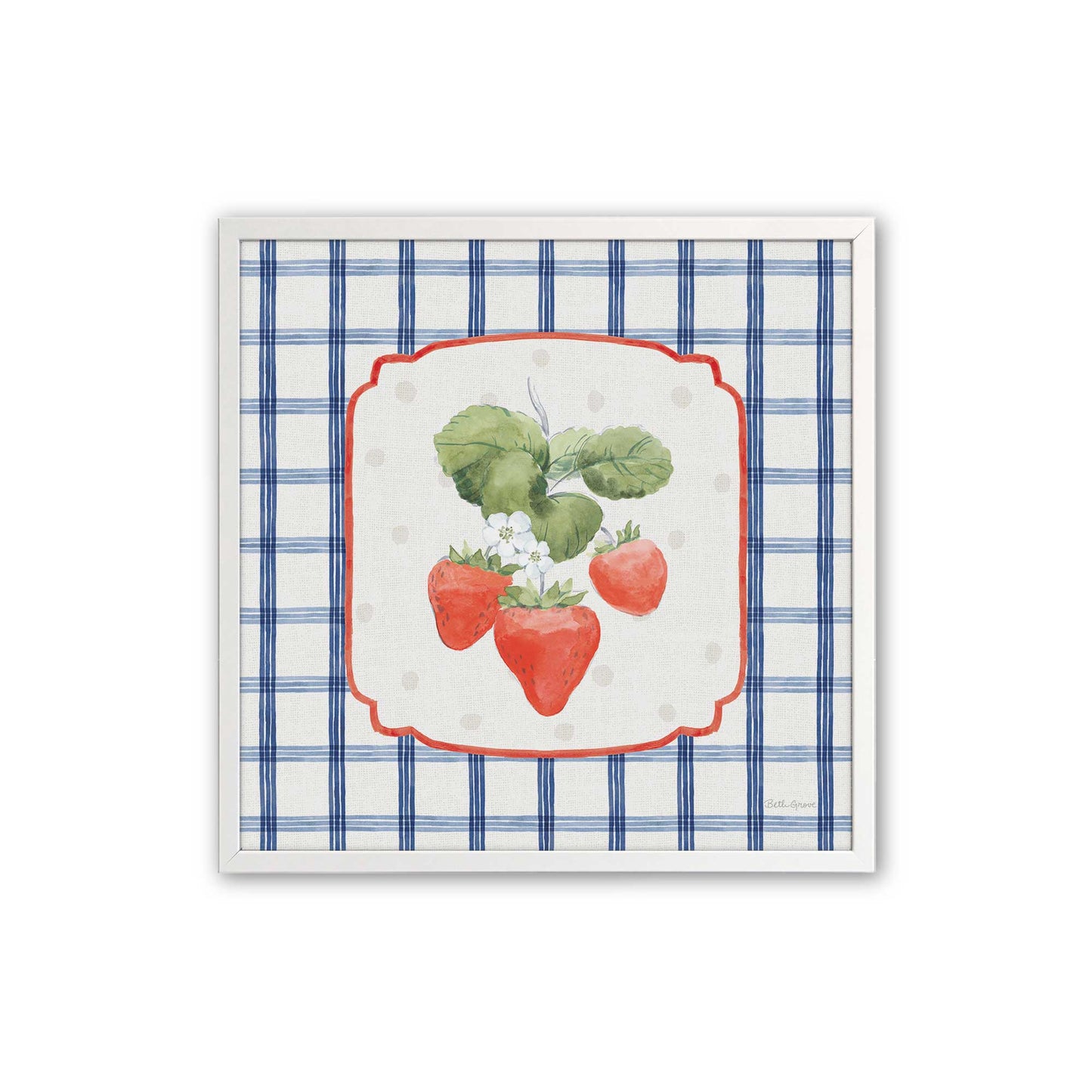 [Color:Opaque White], Picture of art in a Opaque White frame