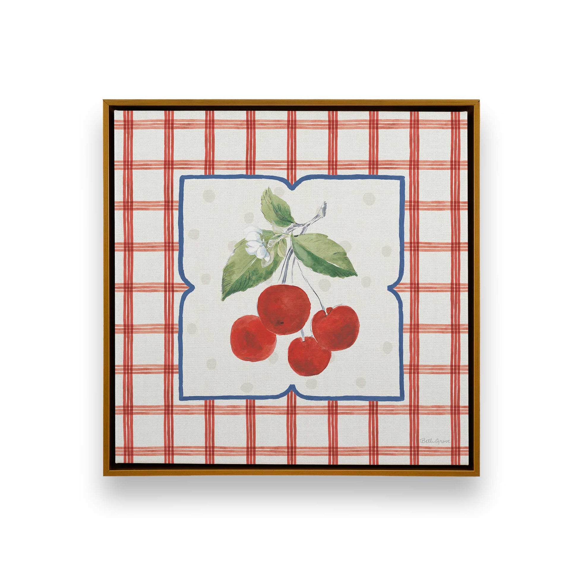 [Color:Polished Gold], Picture of art in a Polished Gold frame