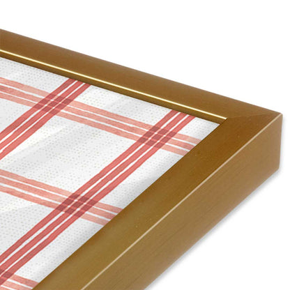 [Color:Polished Gold], Picture of art in a Polished Gold frame at an angle