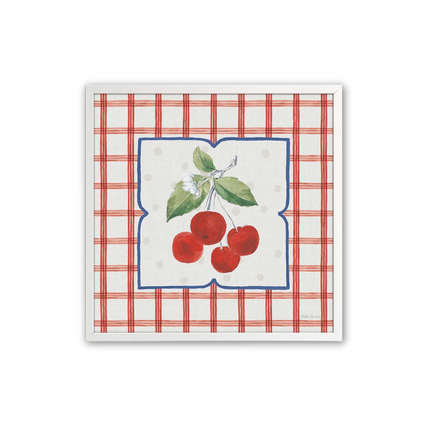[Color:Opaque White], Picture of art in a Opaque White frame