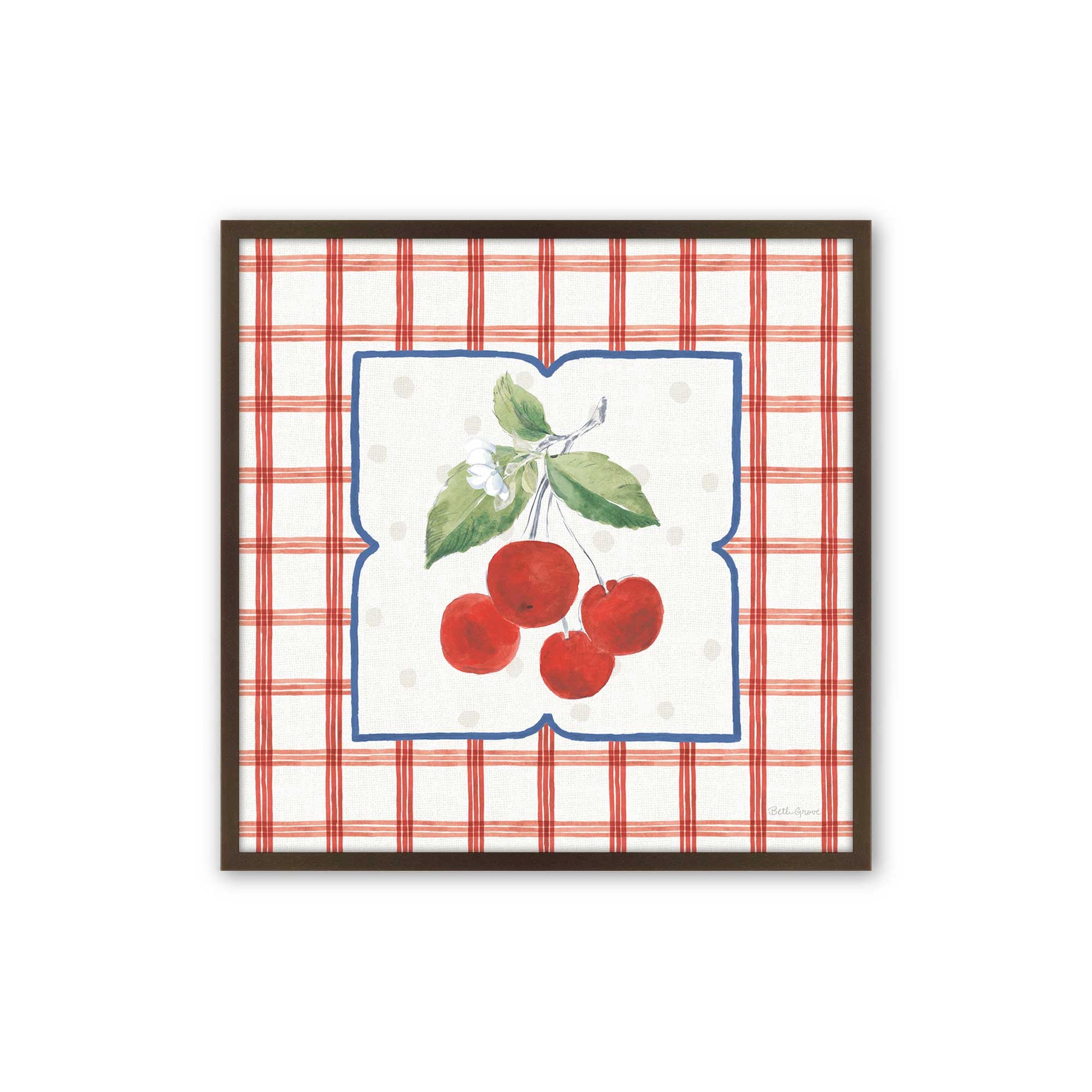 [Color:Espresso], Picture of art in a Espresso frame