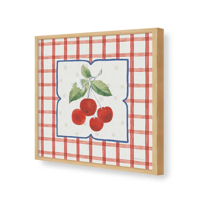 [Color:American Maple], Picture of art in a American Maple frame of the corner