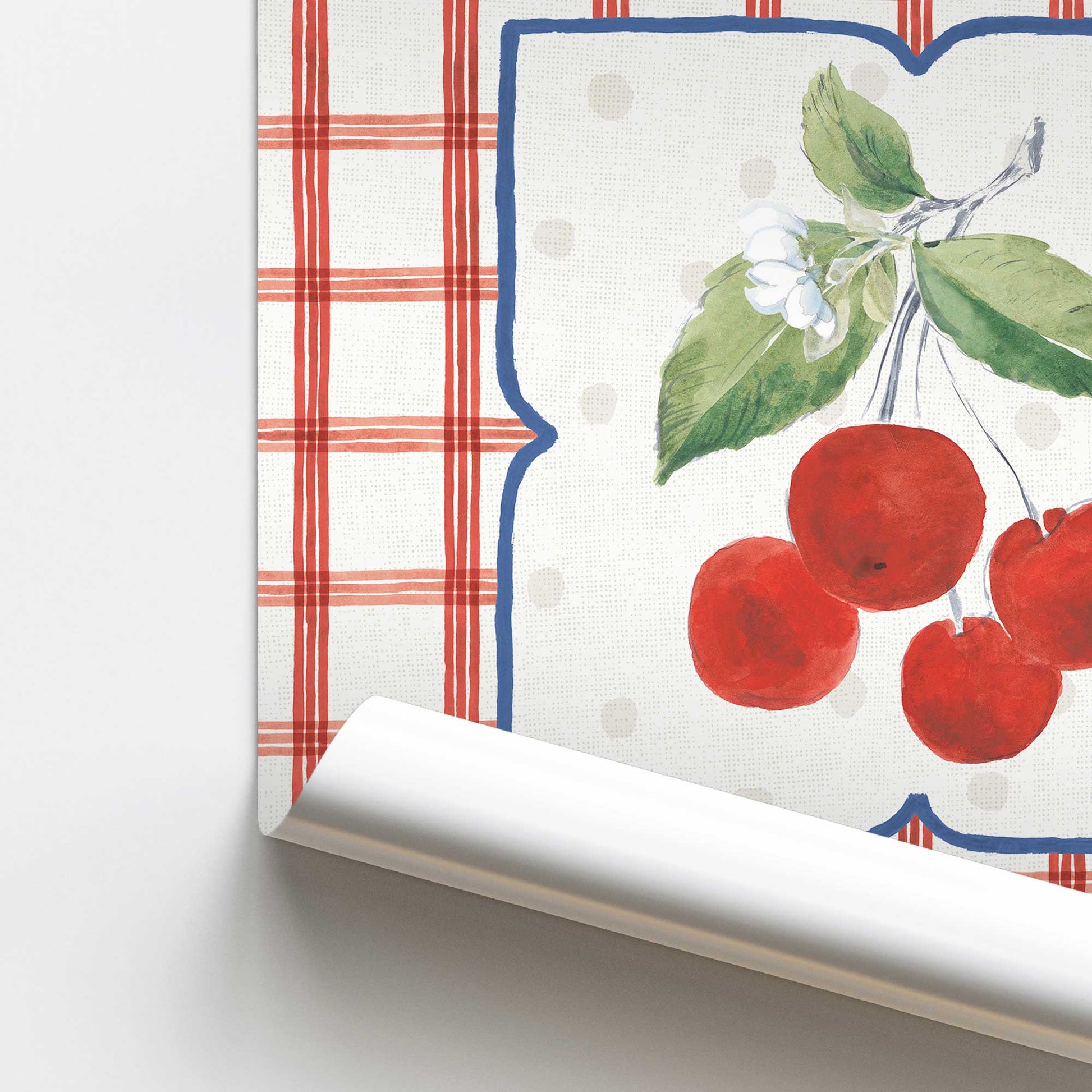 [Color:Rolled Print], Picture of close up of art