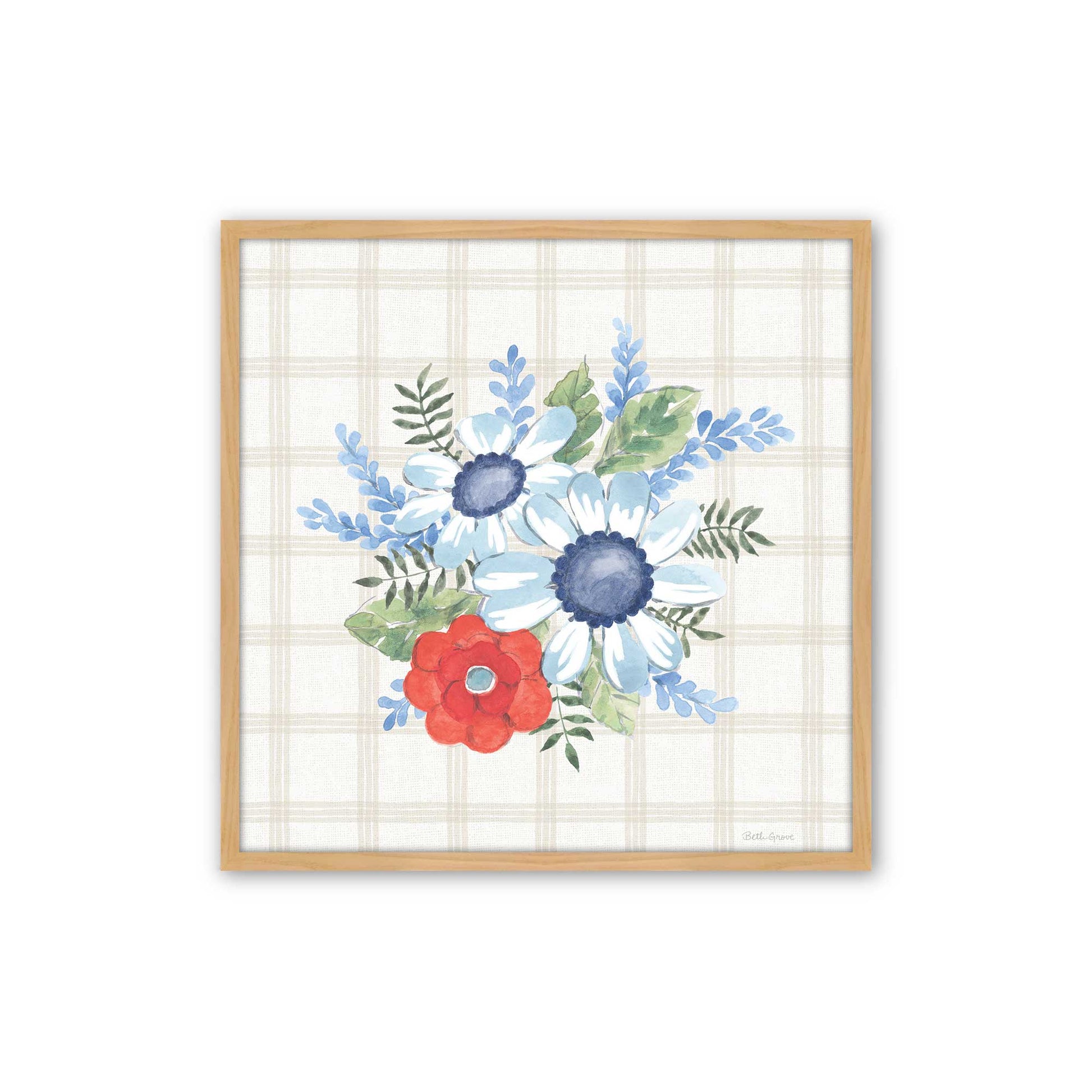 [Color:American Maple], Picture of art in an American Maple frame