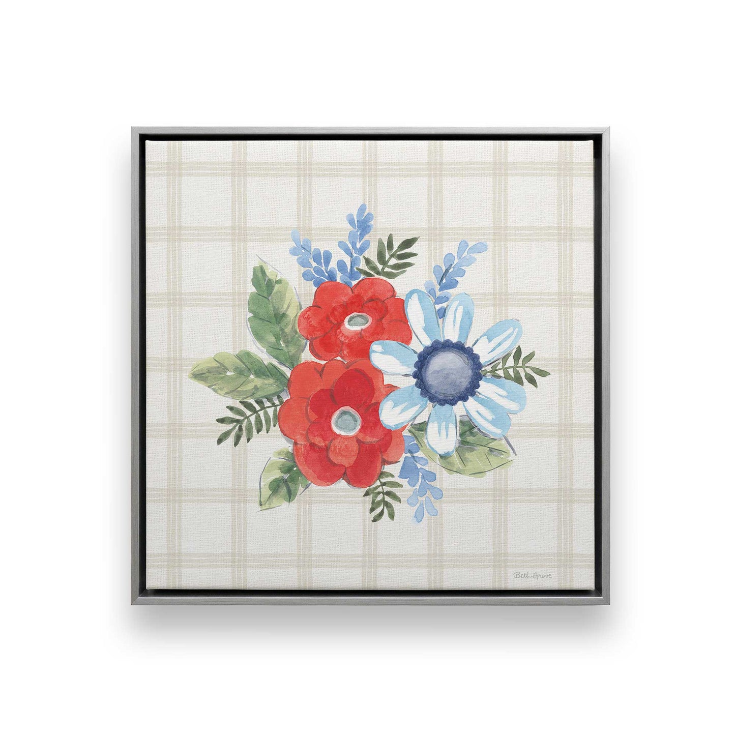 [Color:Polished Chrome], Picture of art in a Polished Chrome frame