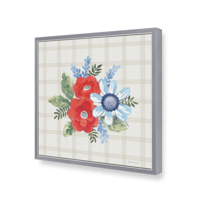 [Color:Polished Chrome], Picture of art in a Polished Chrome frame of the corner
