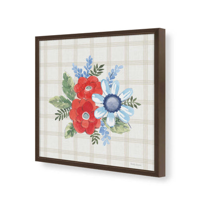 [Color:Espresso], Picture of art in a Espresso frame of the corner