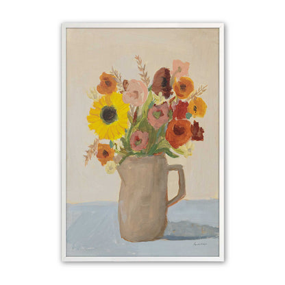 [Color:Opaque White], Picture of art in a Opaque White frame