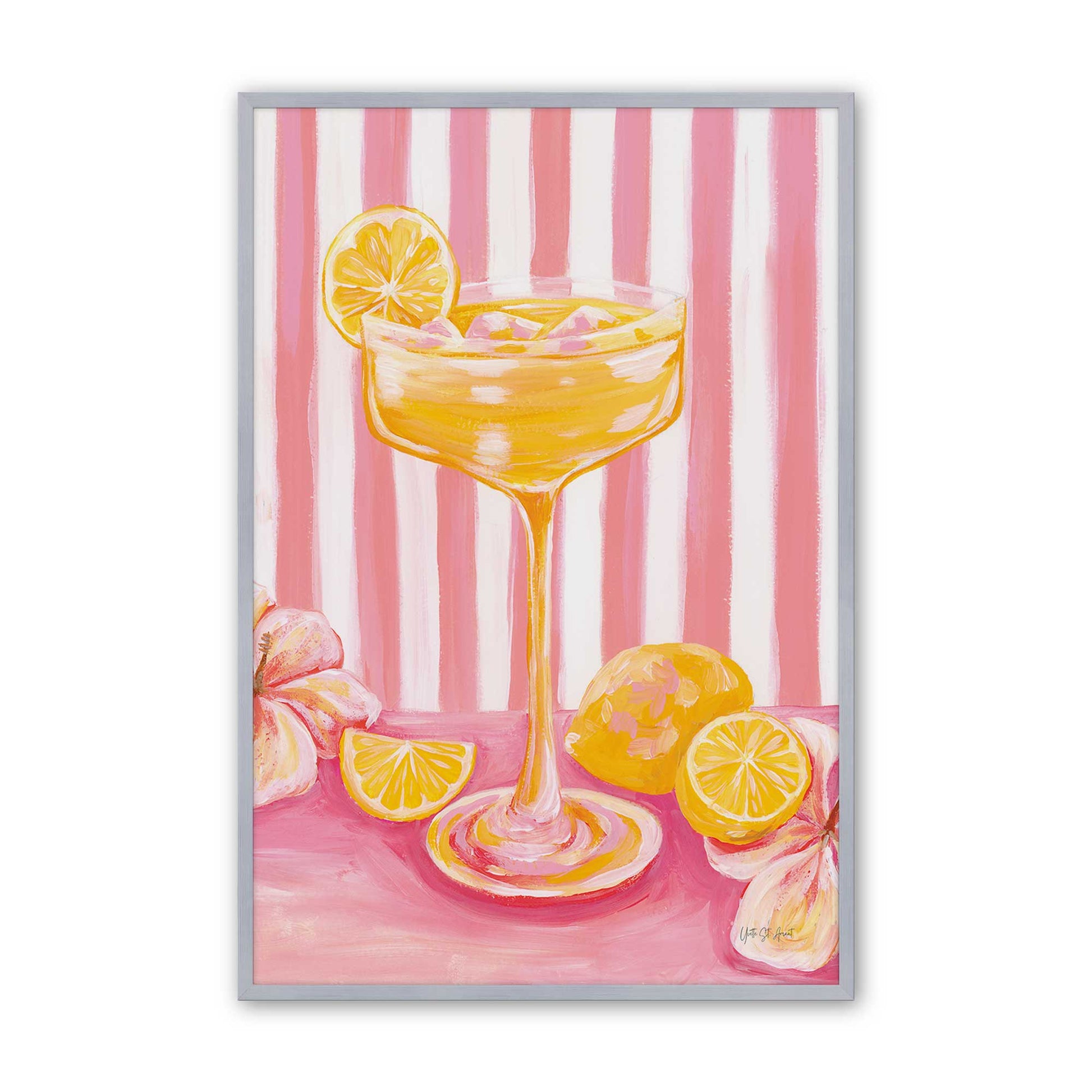 [Color:Polished Chrome], Picture of art in a Polished Chrome frame
