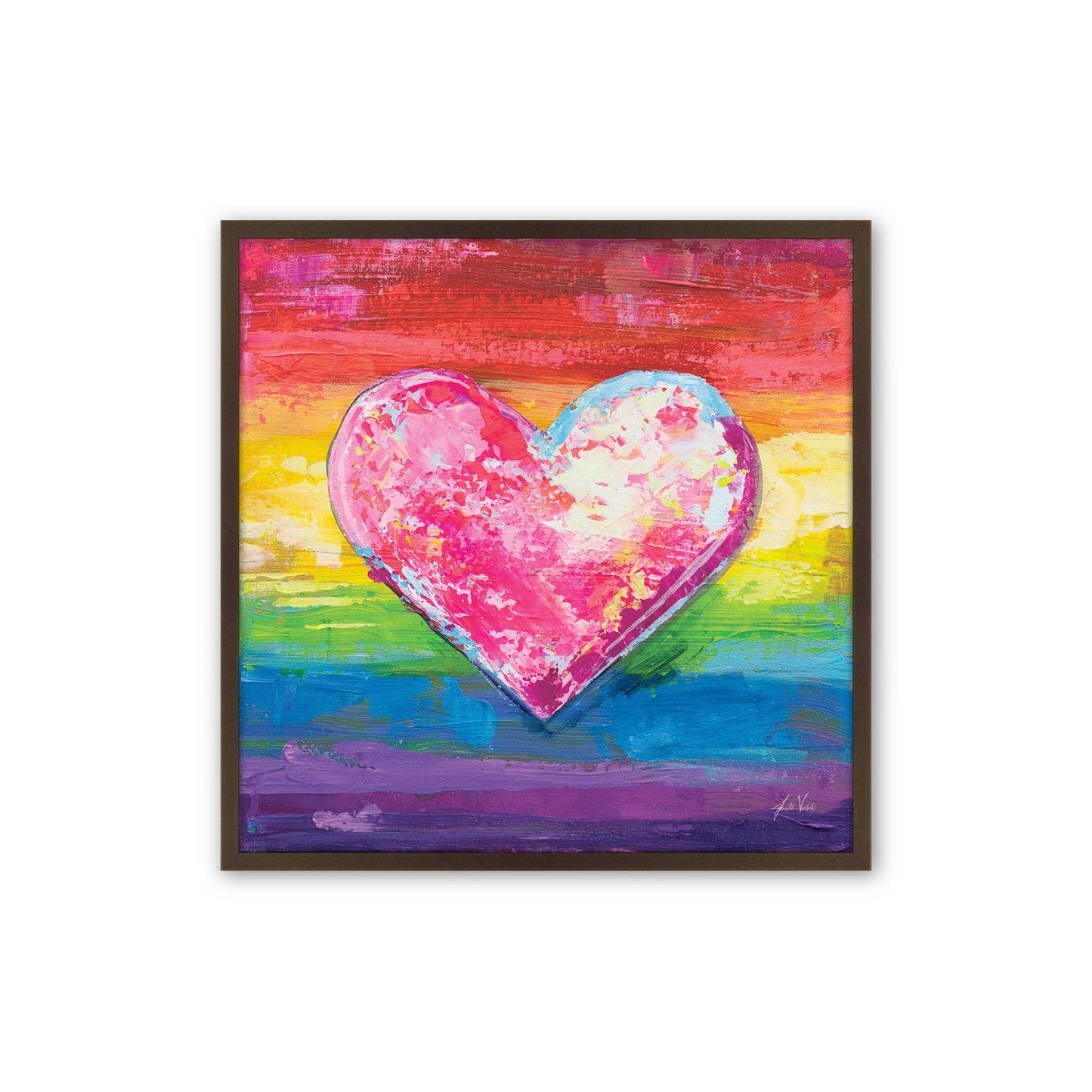 [Color:Espresso], Picture of art in a Espresso frame