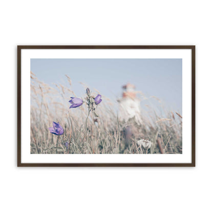 [Color:Brown], Picture of art in a Brown frame