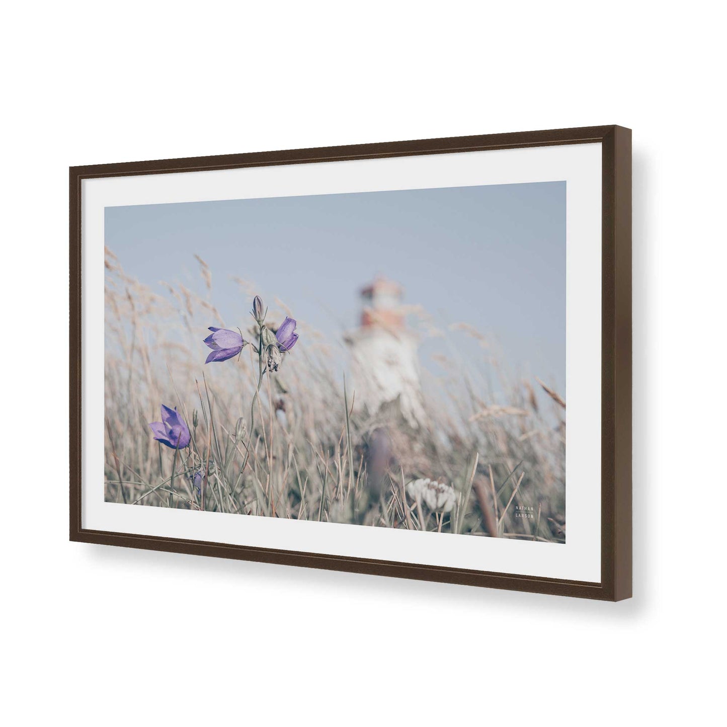 [Color:Belvinder Brown], Picture of art in a Belvinder Brown frame of the corner