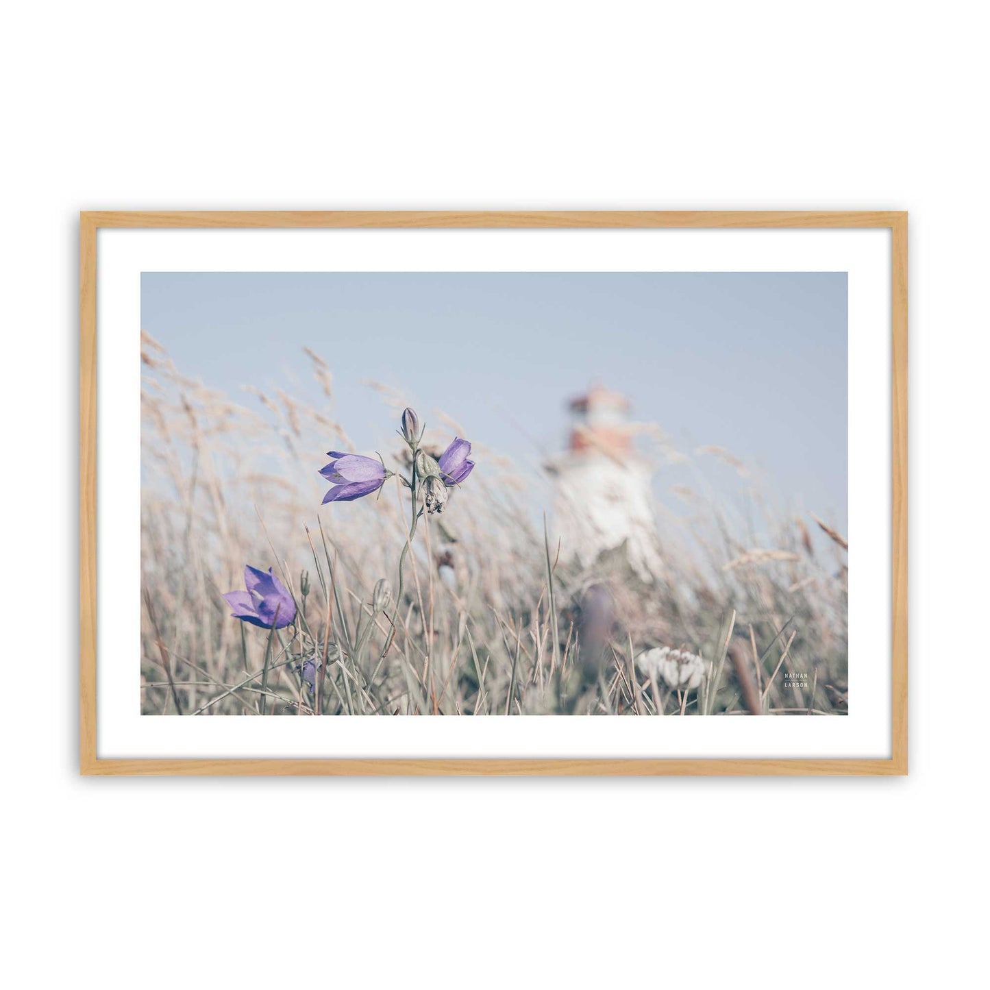 [Color:American Maple], Picture of art in a American Maple frame