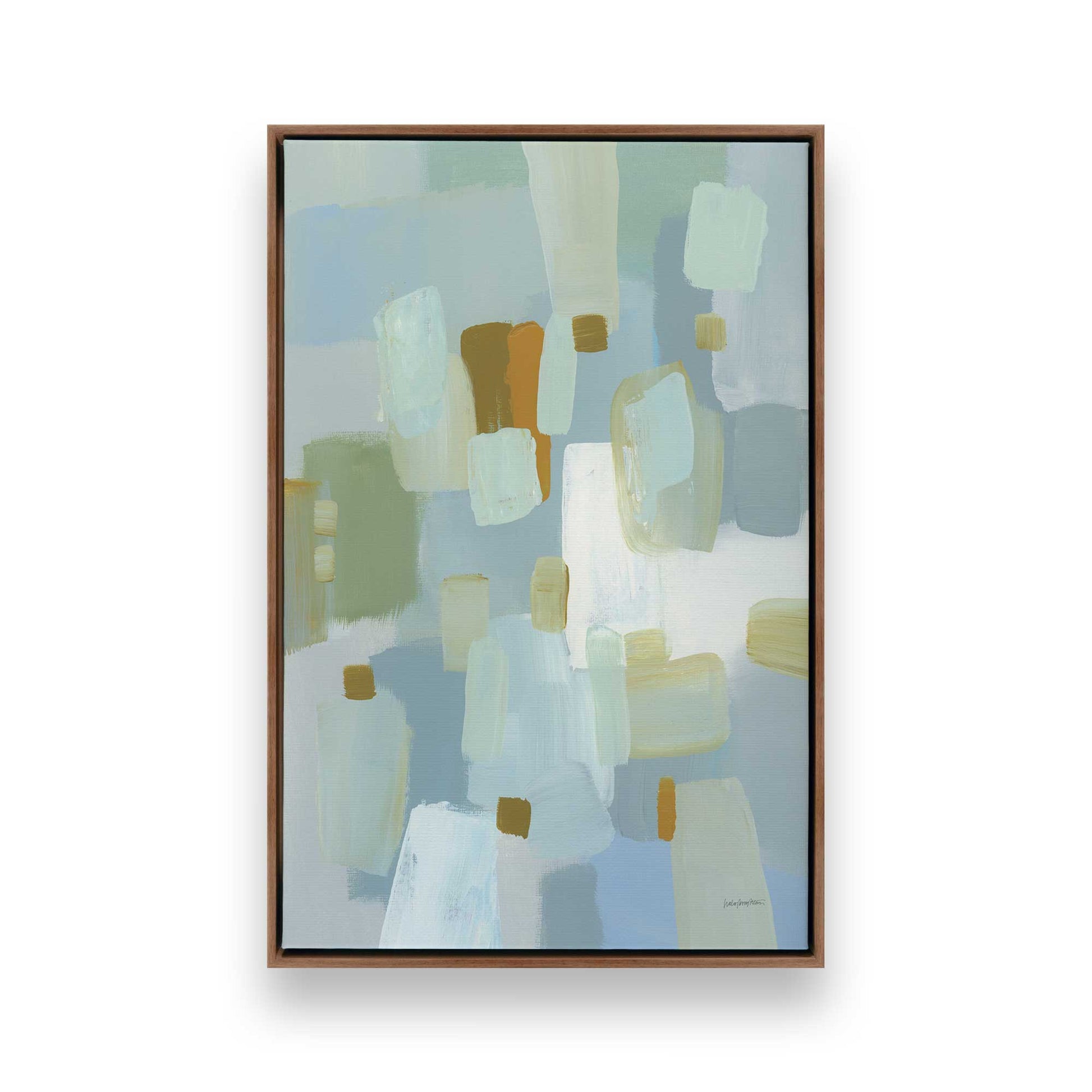 [Color:Walnut], Picture of art in a Walnut frame