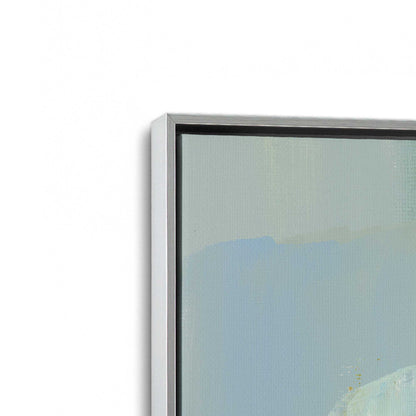 [Color:Polished Chrome], Picture of art in a Polished Chrome frame at an angle
