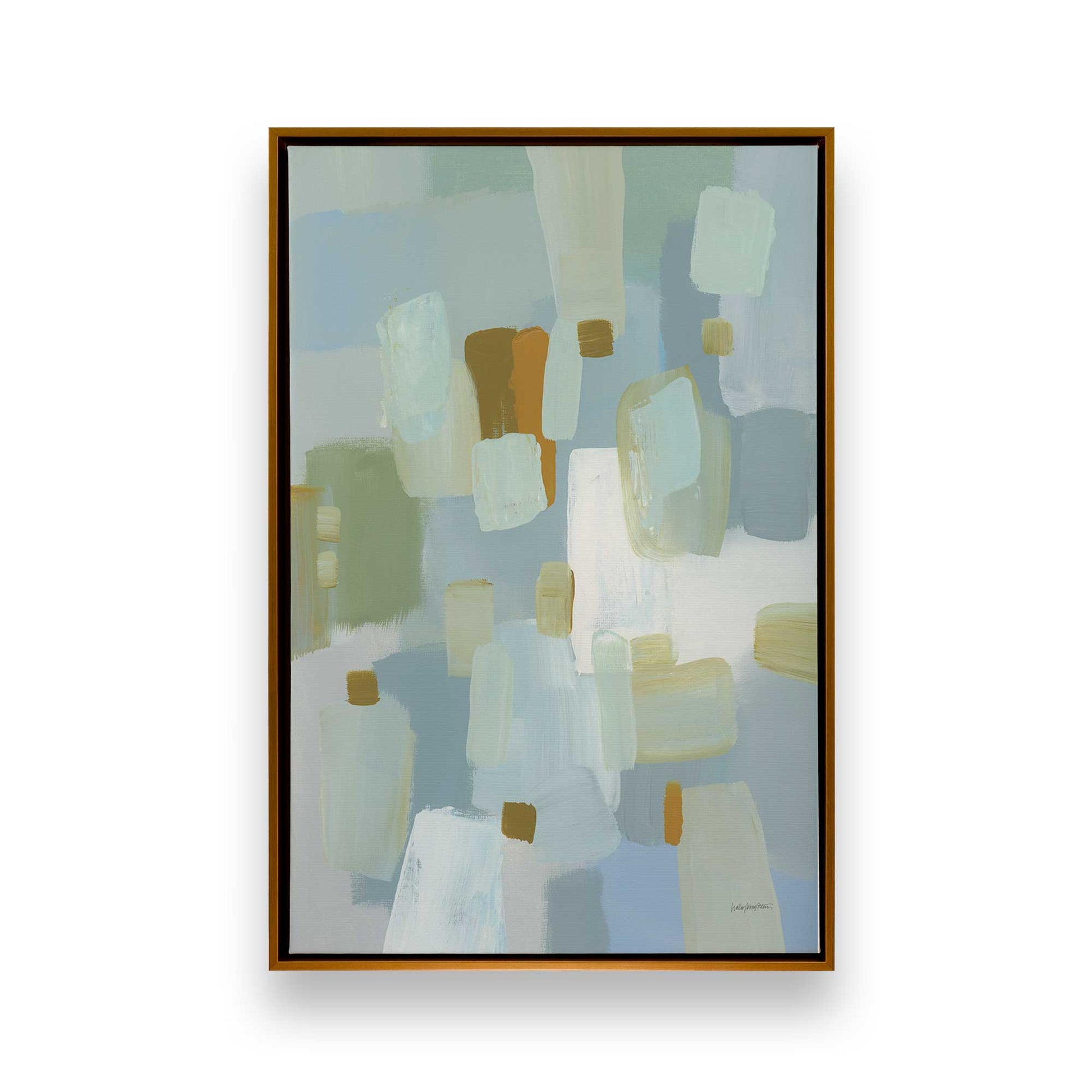 [Color:Polished Gold], Picture of art in a Polished Gold frame