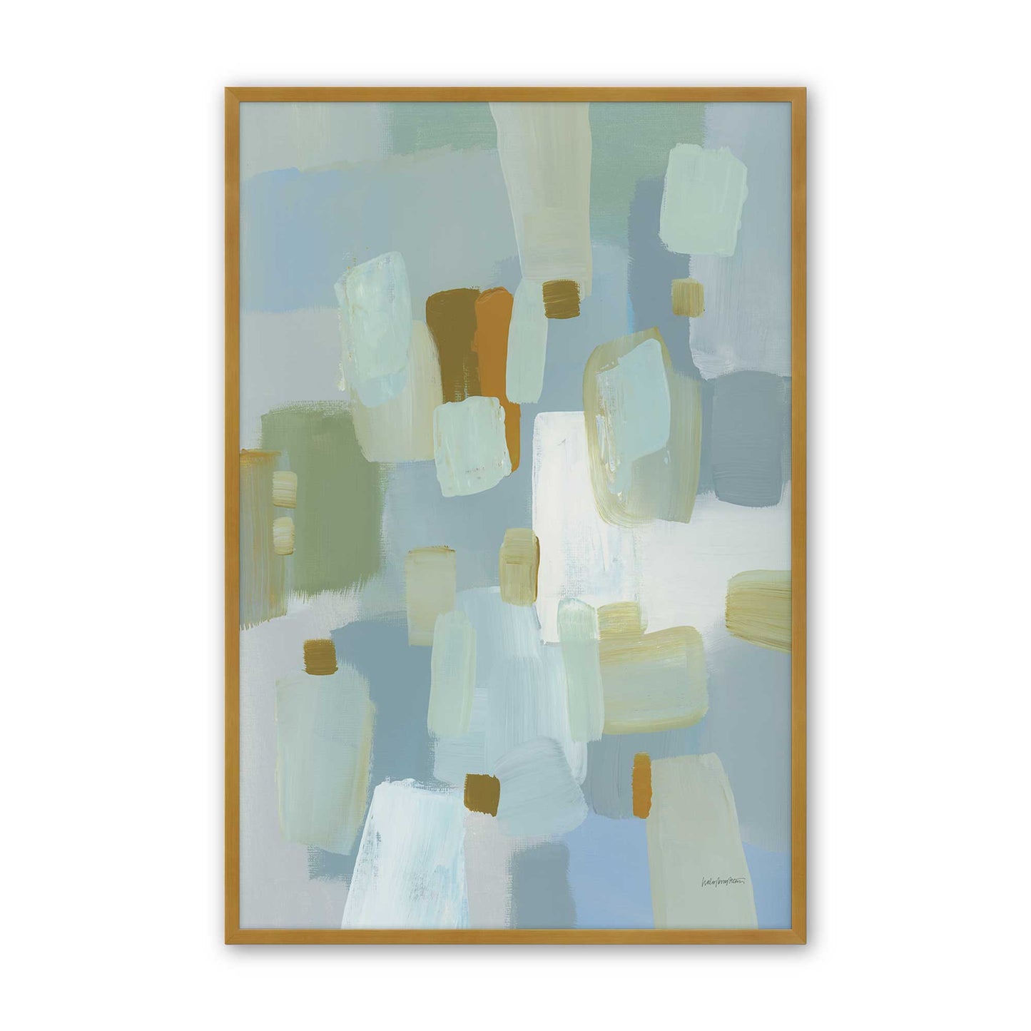 [Color:Polished Gold], Picture of art in a Polished Gold frame