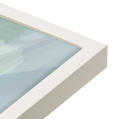 [Color:Opaque White], Picture of art in a Opaque White frame at an angle