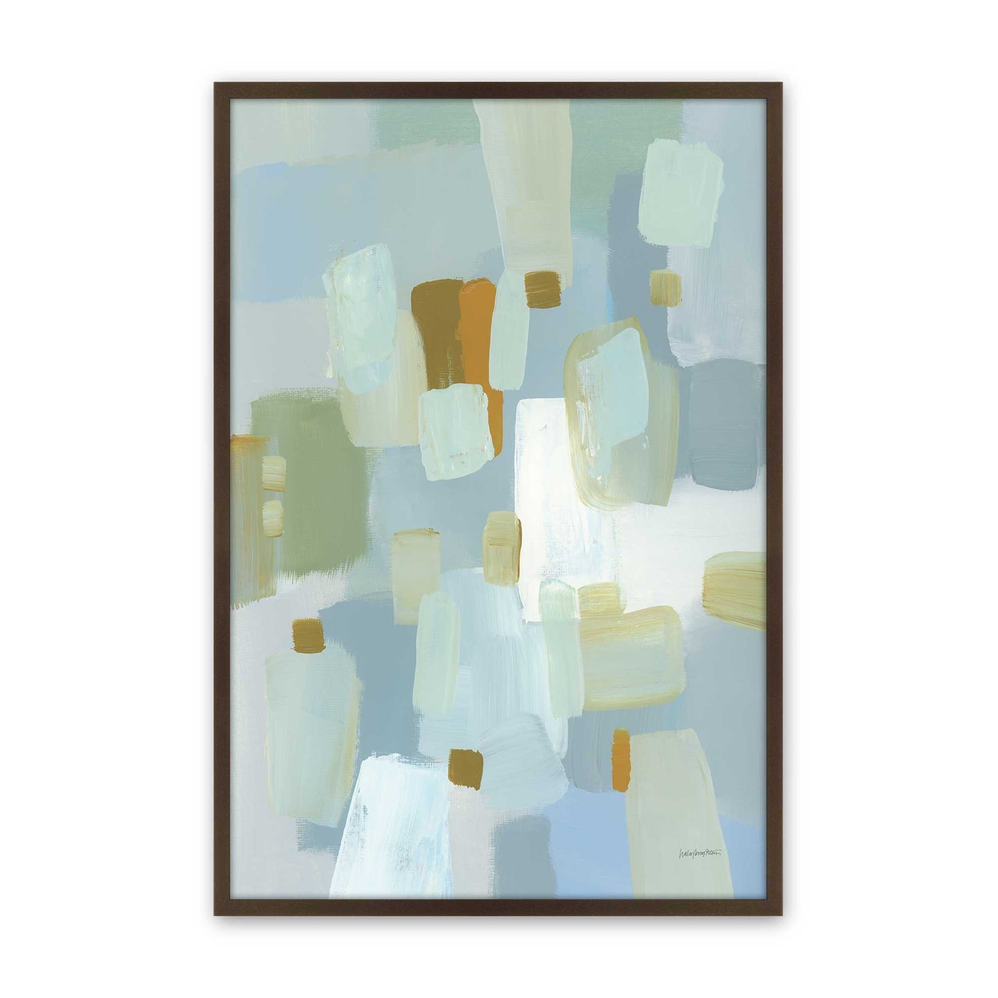 [Color:Belvinder Brown], Picture of art in a Belvinder Brown frame
