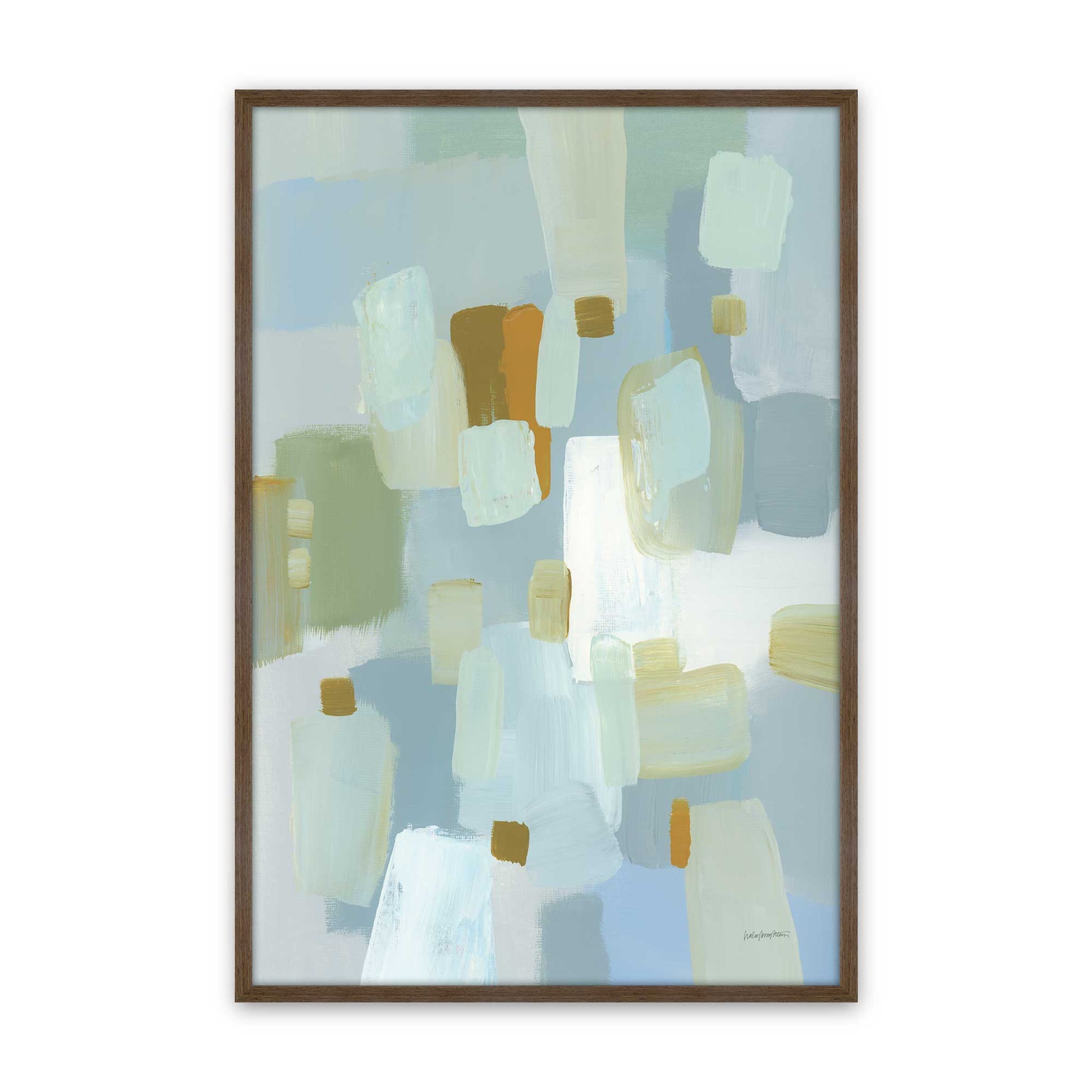 [Color:Walnut], Picture of art in a Walnut frame