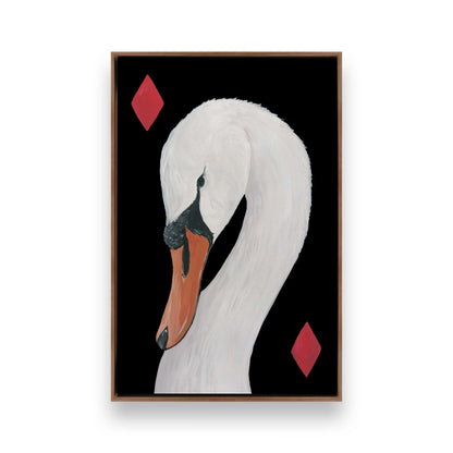[Color:Walnut], Picture of art in a Walnut frame