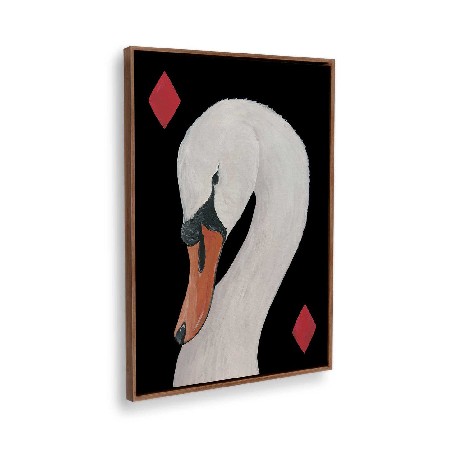 [Color:Walnut], Picture of the corner of the art