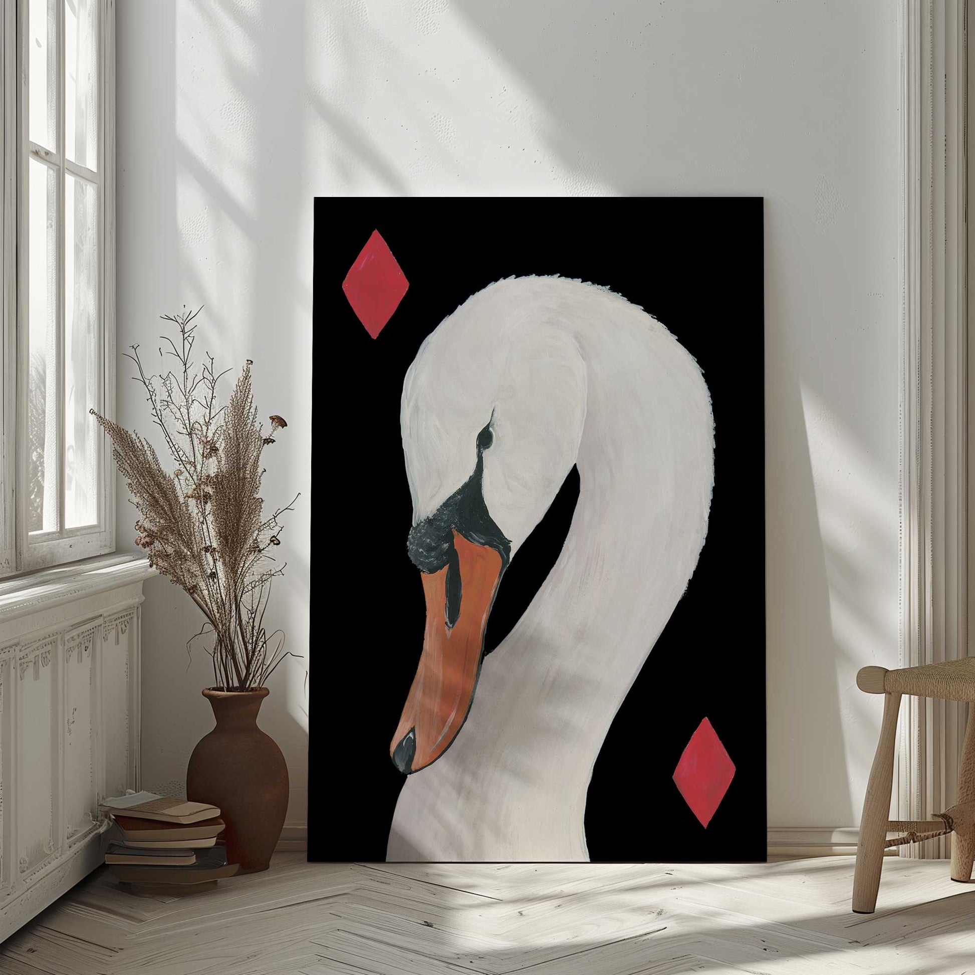 Picture of art in a room