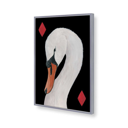[Color:Polished Chrome], Picture of art in a Polished Chrome frame of the corner