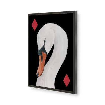 [Color:Satin Black], Picture of art in a Satin Black frame of the corner
